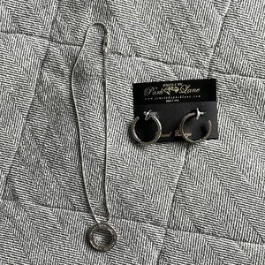 Park Lane necklace, earrings